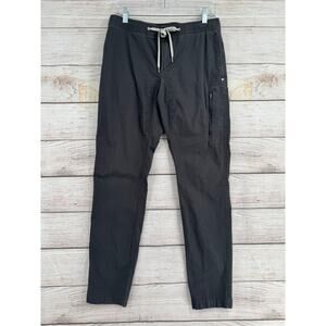 Vuori Ripstop Cargo Pants Mens Medium Gray Drawstring Performance Athletic